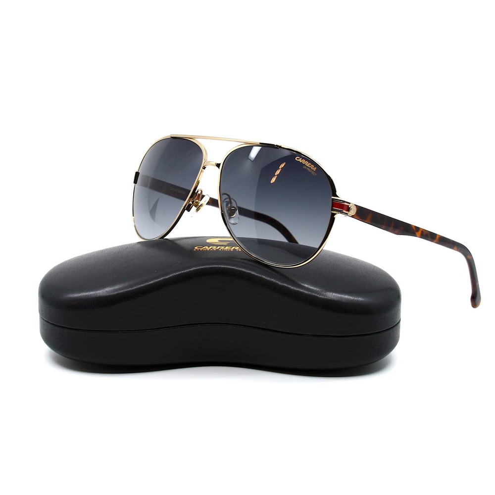 CARRERA 1051/S GOLD GREY AVIATOR UNISEX SUNGLASSES - Picture 8 of 10